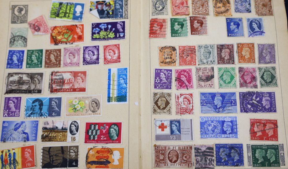 A Mercury stamp album